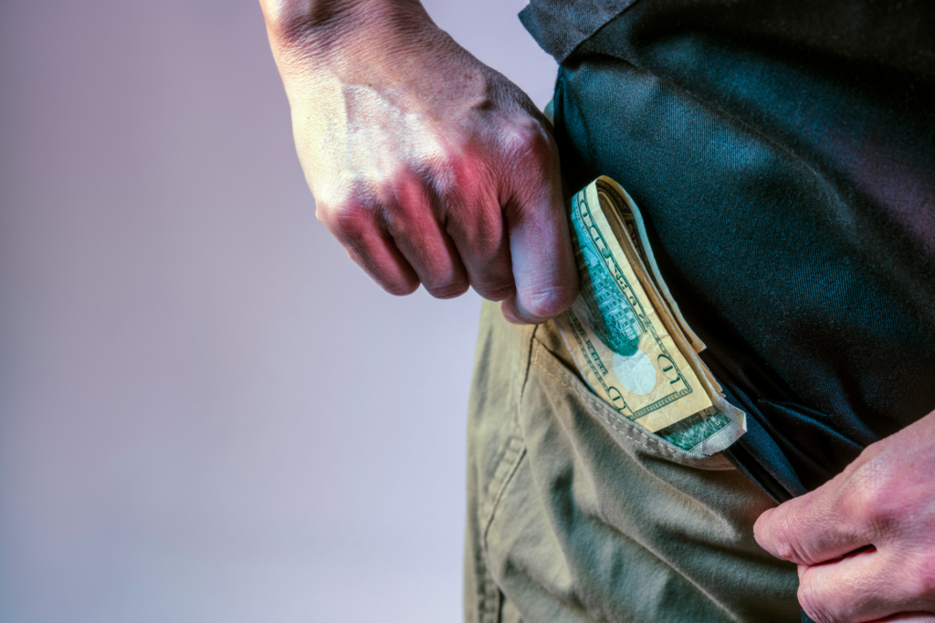 Employee Theft: Putting money in pocket